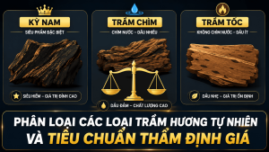 Các loại trầm hương tự nhiên