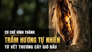 Cơ chế hình thành trầm hương tự nhiên
