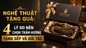 Vòng tay trầm hương quà tặng